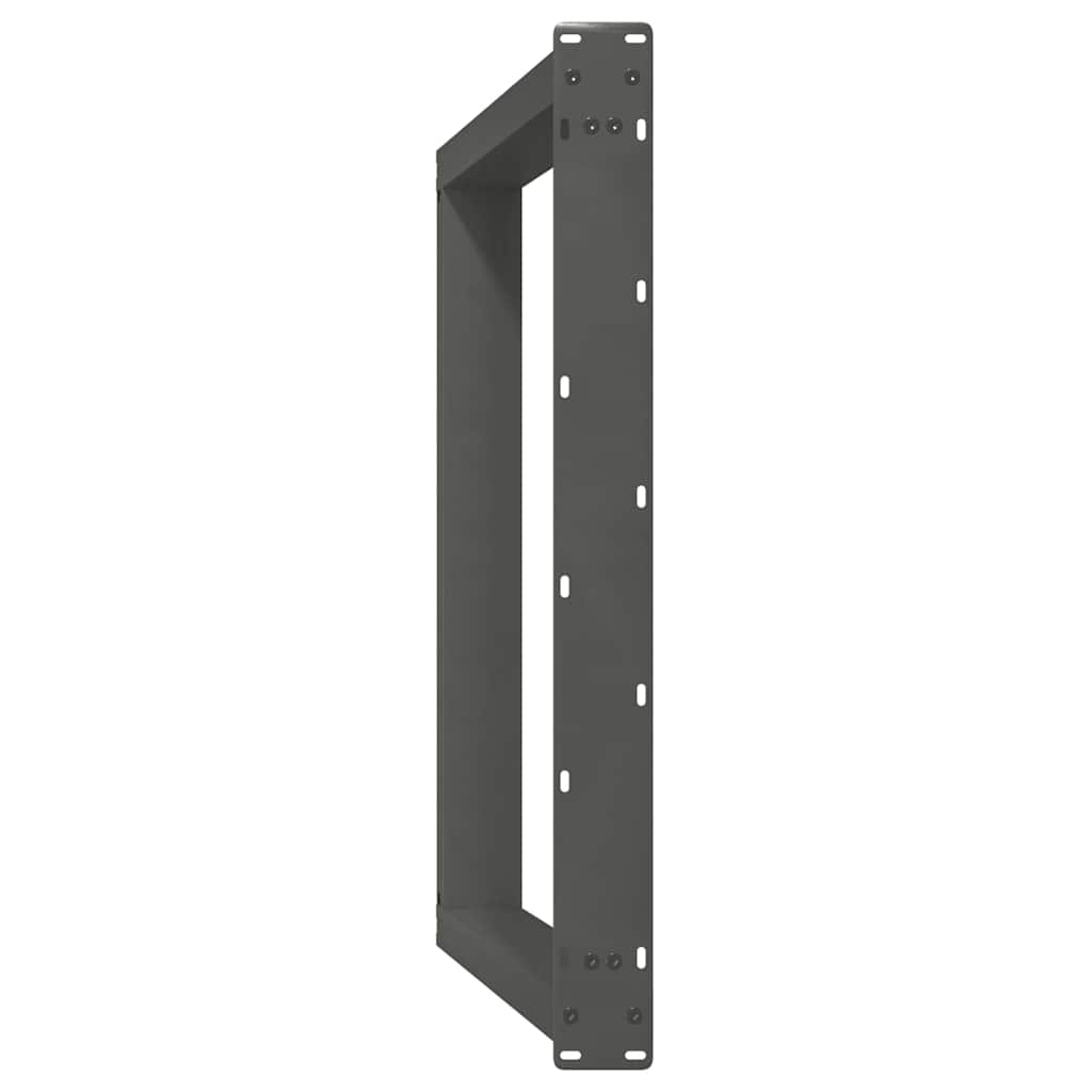vidaXL Picioare de masă în formă de U, 2 buc., antracit, 90x(72-73) cm, oțel vidaXL Picioare de masă în formă de U, 2 buc., antracit, 90x(72-73) cm, oțel
