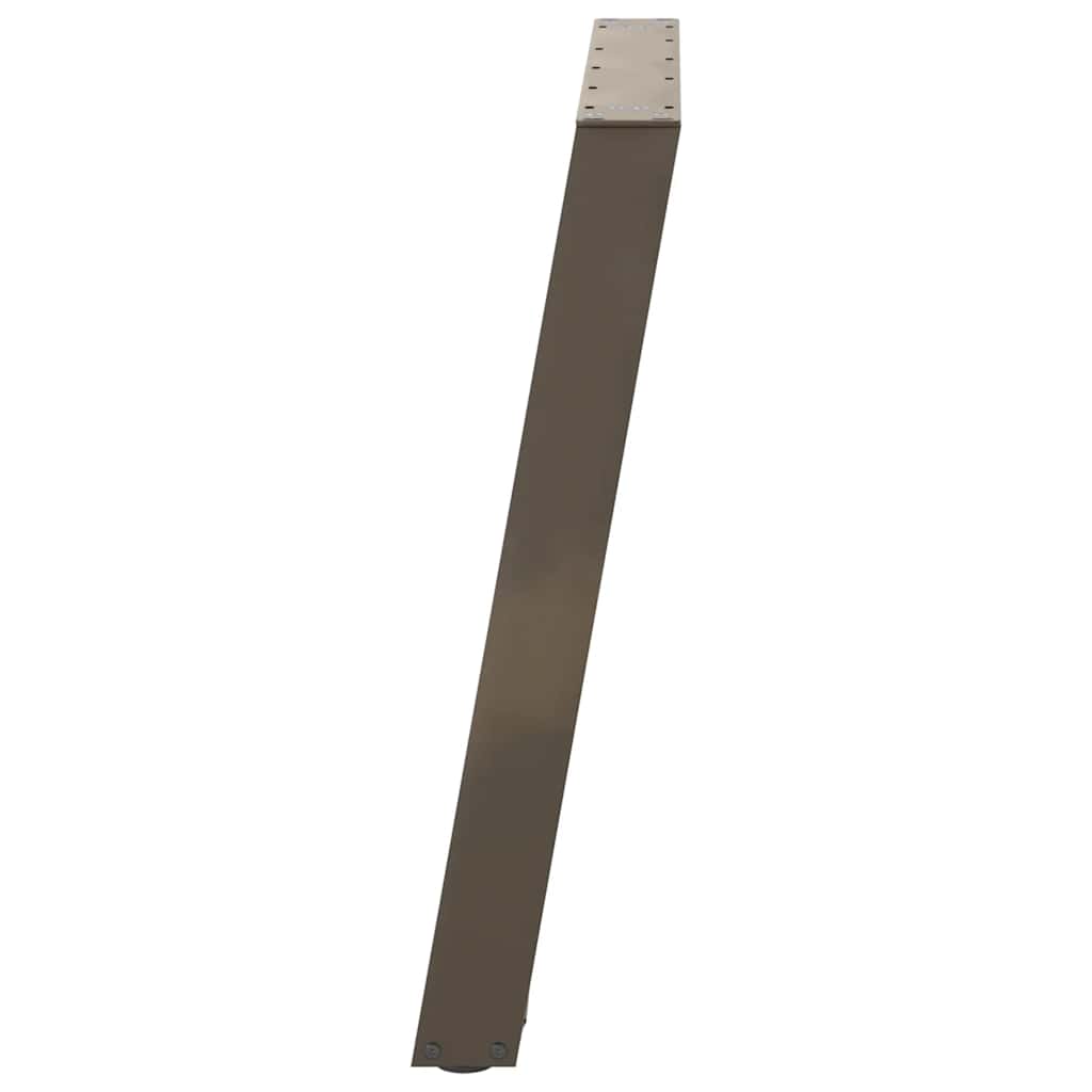 vidaXL Picioare de masă în formă de U, 2 buc., oțel natural, 90x(72-73) cm vidaXL Picioare de masă în formă de U, 2 buc., oțel natural, 90x(72-73) cm