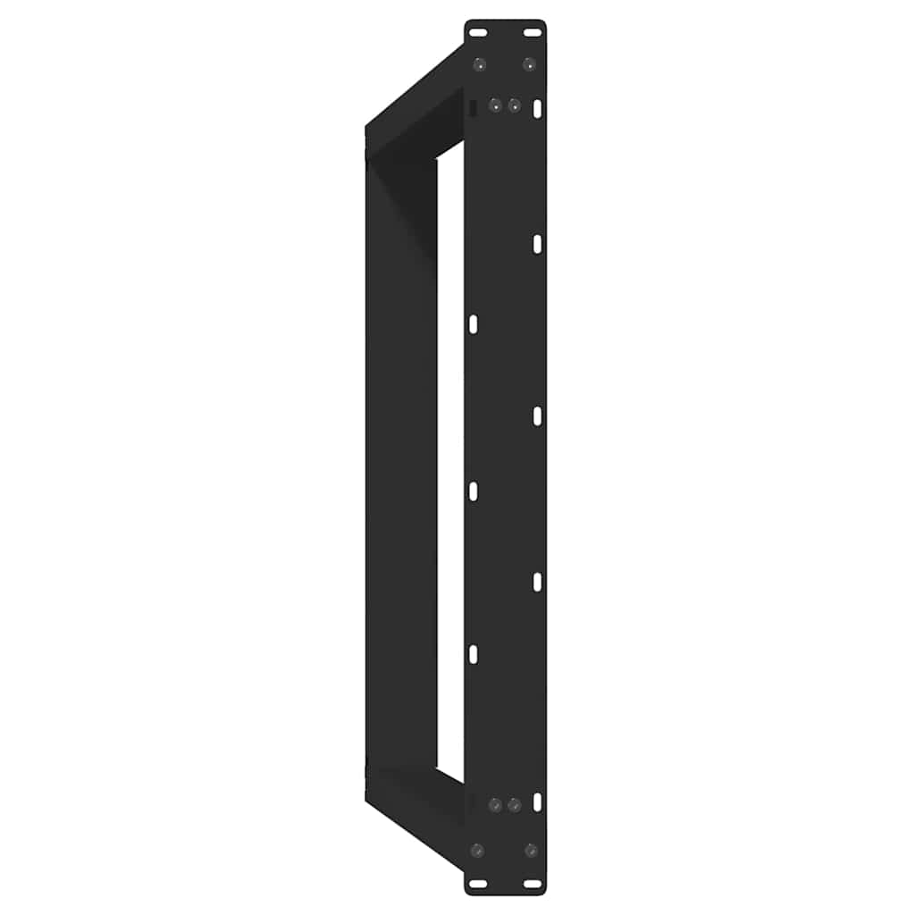 vidaXL Picioare de masă în formă de U, 2 buc., negru, 100x(72-73) cm, oțel vidaXL Picioare de masă în formă de U, 2 buc., negru, 100x(72-73) cm, oțel