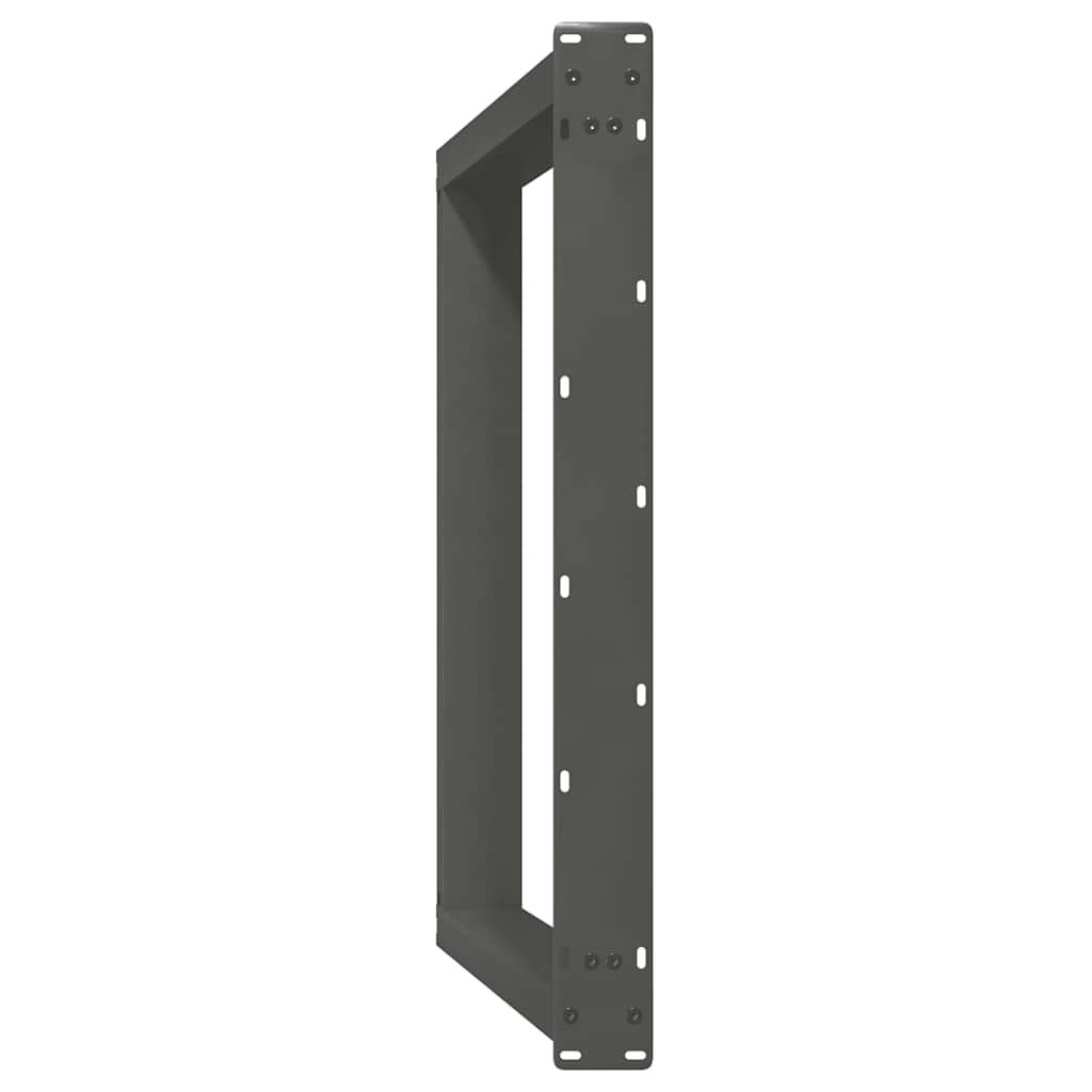 vidaXL Picioare de masă în formă de U, 2 buc., antracit, 100x(72-73) cm, oțel vidaXL Picioare de masă în formă de U, 2 buc., antracit, 100x(72-73) cm, oțel