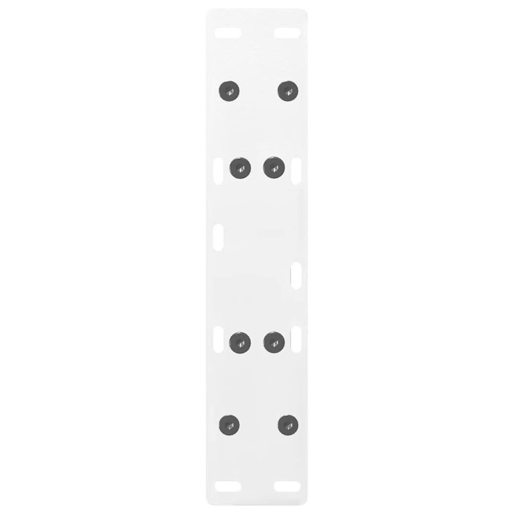 vidaXL Picioare pentru măsuță de cafea în formă de A, 2 buc., alb, 30x(30-31) cm, oțel vidaXL Picioare pentru măsuță de cafea în formă de A, 2 buc., alb, 30x(30-31) cm, oțel