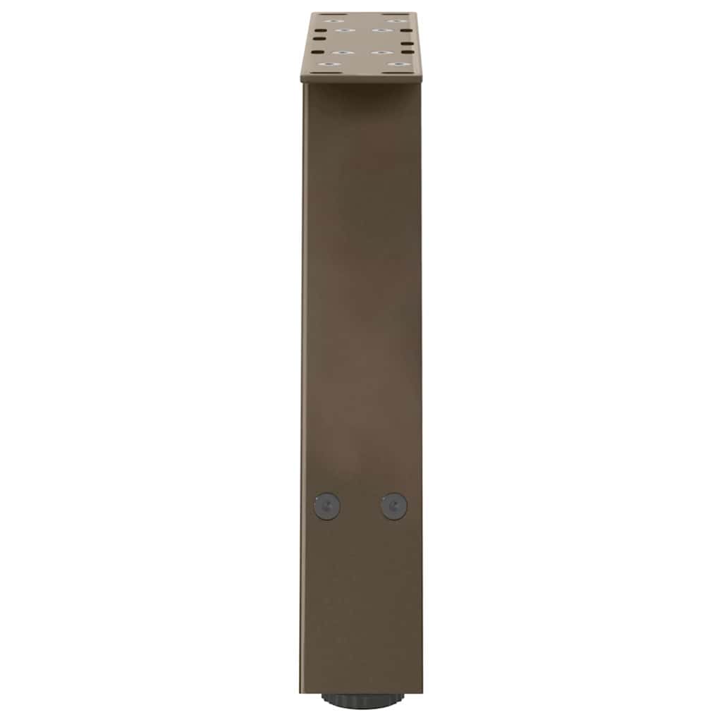 vidaXL Picioare pentru măsuță de cafea în formă de A, 2 buc., 30x(30-31) cm, oțel