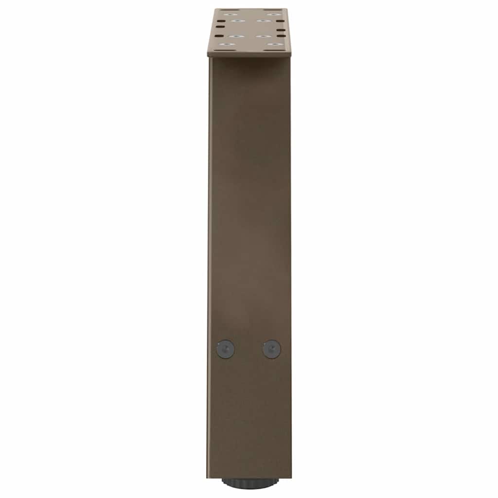 vidaXL Picioare pentru măsuță de cafea în formă de A, 2 buc., 50x(30-31) cm, oțel