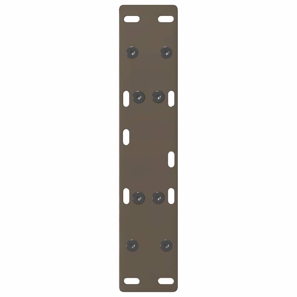vidaXL Picioare pentru măsuță de cafea în formă de A, 2 buc., 50x(30-31) cm, oțel
