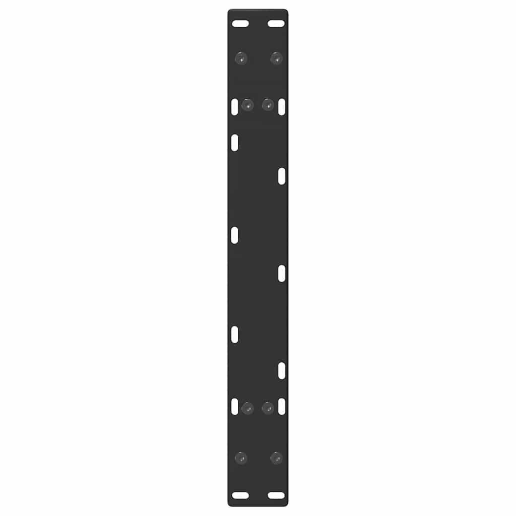 vidaXL Picioare pentru măsuță de cafea în formă de A, 2 buc., negru, 60x(30-31) cm, oțel vidaXL Picioare pentru măsuță de cafea în formă de A, 2 buc., negru, 60x(30-31) cm, oțel
