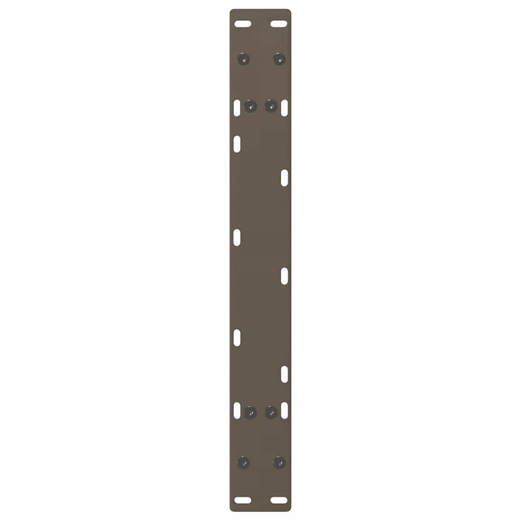 vidaXL Picioare pentru măsuță de cafea în formă de A, 2 buc., 70x(30-31) cm, oțel