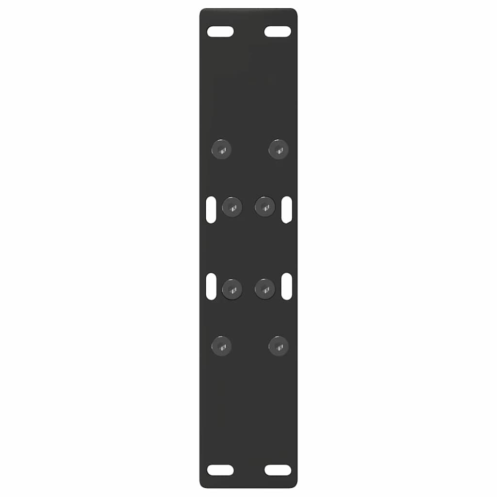 vidaXL Picioare pentru măsuță de cafea în formă de A, 2 buc., negru, 38x(42-43) cm, oțel vidaXL Picioare pentru măsuță de cafea în formă de A, 2 buc., negru, 38x(42-43) cm, oțel