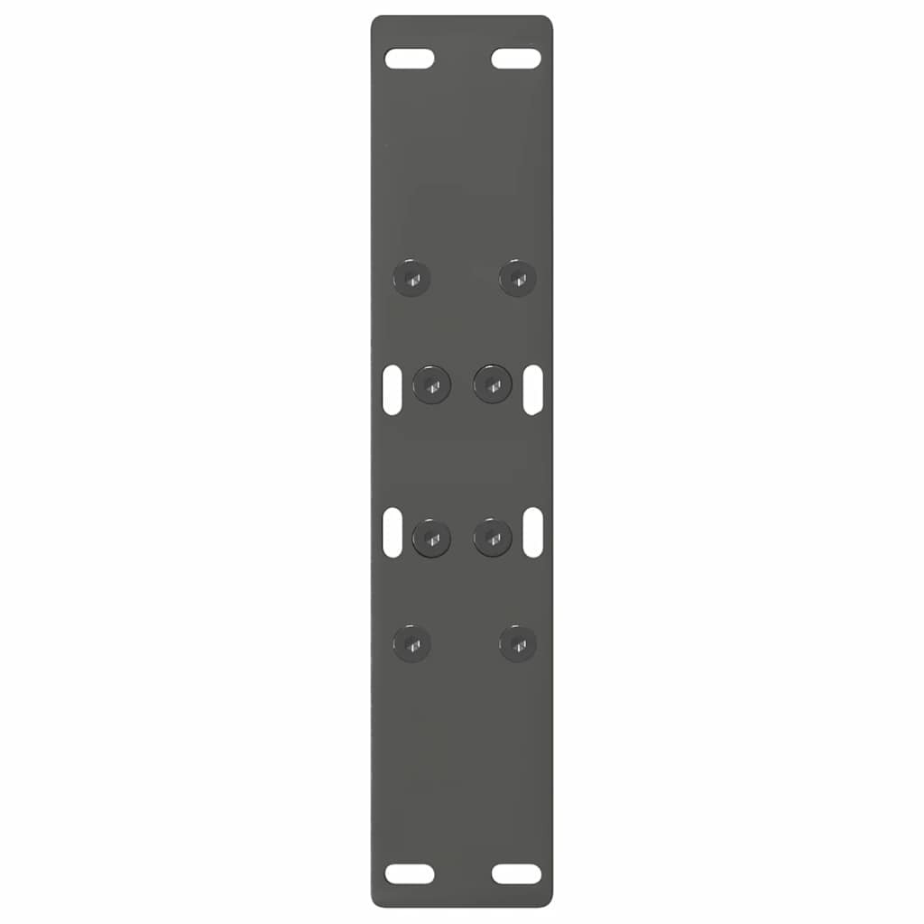 vidaXL Picioare pentru măsuță de cafea în formă de A, 2 buc., antracit, 38x(42-43) cm, oțel
