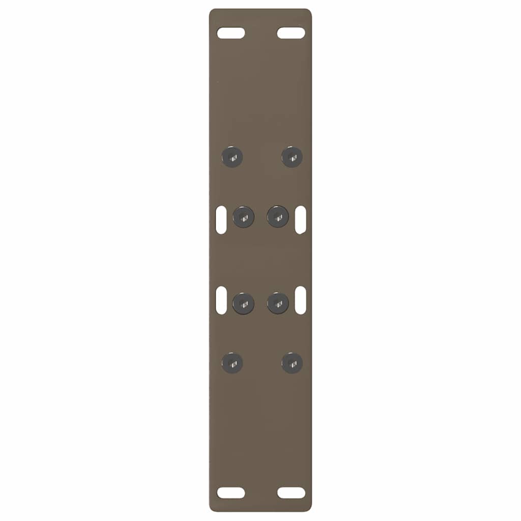 vidaXL Picioare pentru măsuță de cafea în formă de A, 2 buc., 50x(42-43) cm, oțel