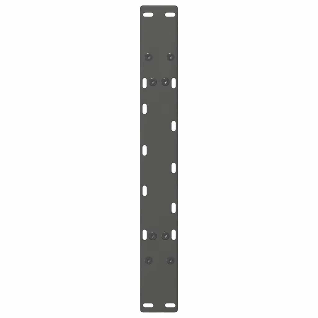 vidaXL Picioare pentru măsuță de cafea în formă de A, 2 buc., antracit, 70x(42-43) cm, oțel