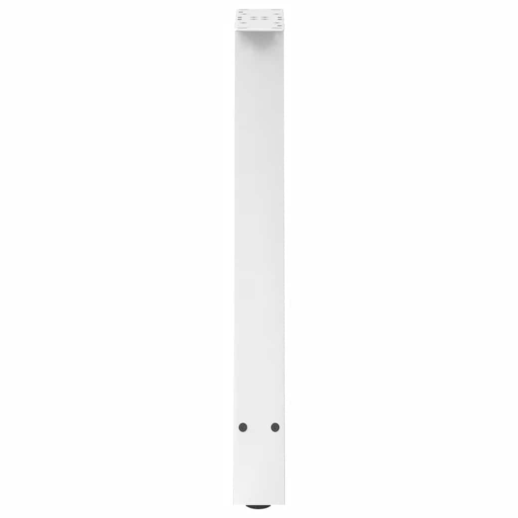 vidaXL Picioare de masă în formă de A, 2 buc., alb, 50x(72-73) cm, oțel vidaXL Picioare de masă în formă de A, 2 buc., alb, 50x(72-73) cm, oțel