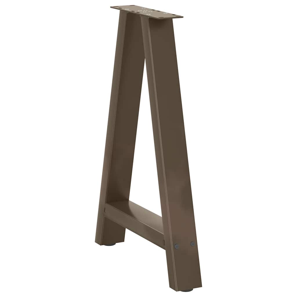 vidaXL Picioare de masă în formă de A, 2 buc., 50x(72-73) cm, oțel vidaXL Picioare de masă în formă de A, 2 buc., 50x(72-73) cm, oțel