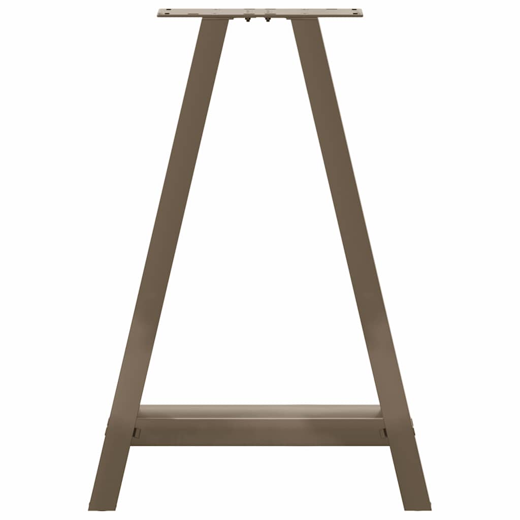 vidaXL Picioare de masă în formă de A, 2 buc., 60x(72-73) cm, oțel vidaXL Picioare de masă în formă de A, 2 buc., 60x(72-73) cm, oțel