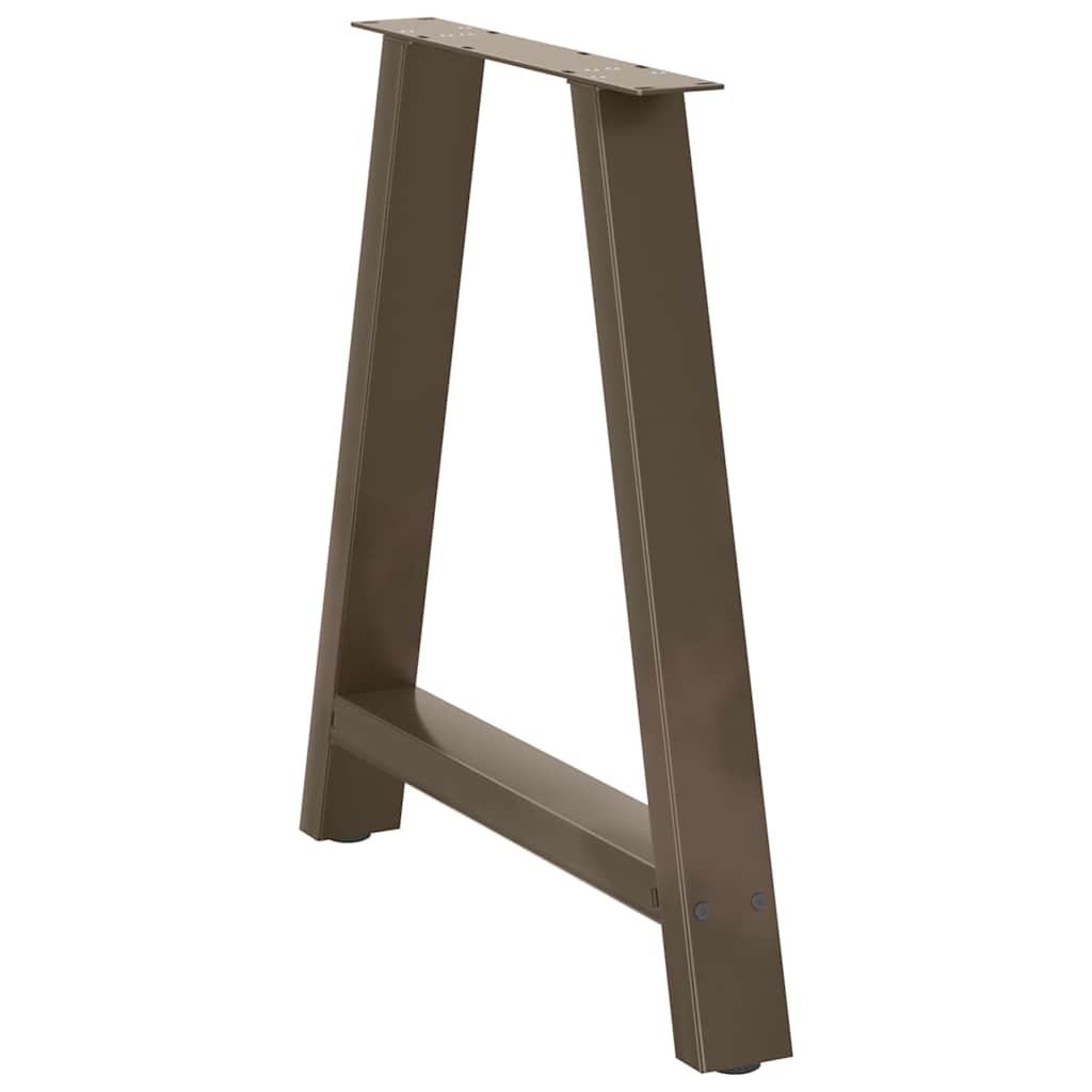 vidaXL Picioare de masă în formă de A, 2 buc., 70x(72-73) cm, oțel vidaXL Picioare de masă în formă de A, 2 buc., 70x(72-73) cm, oțel