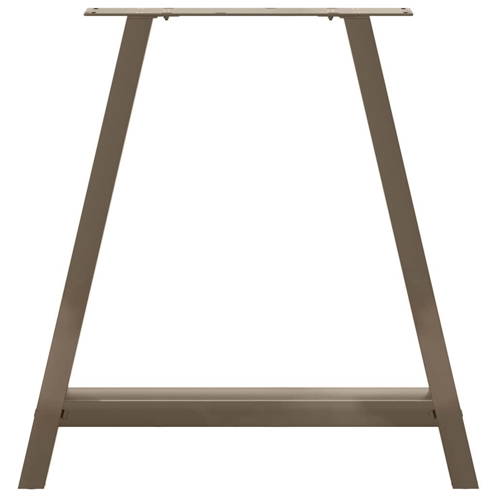 vidaXL Picioare de masă în formă de A, 2 buc., 70x(72-73) cm, oțel vidaXL Picioare de masă în formă de A, 2 buc., 70x(72-73) cm, oțel