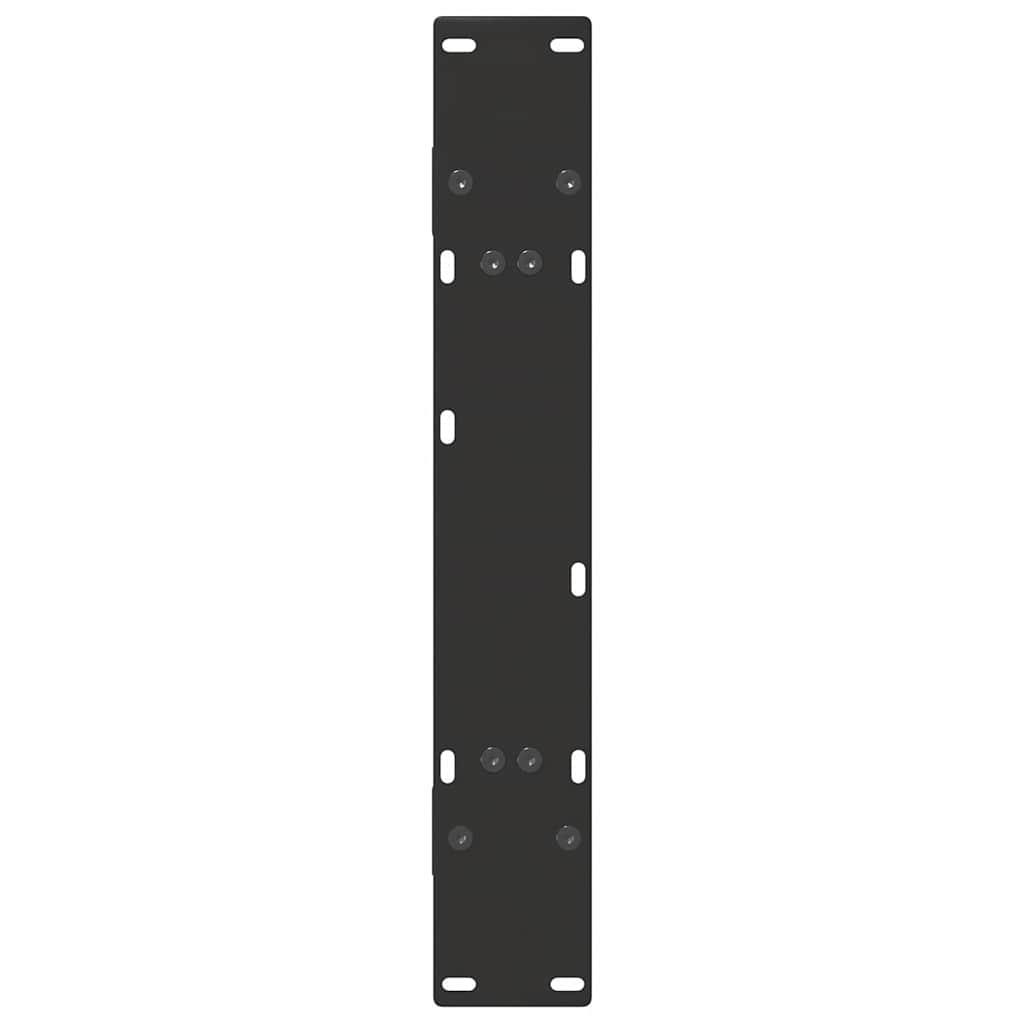 vidaXL Picioare de masă în formă de A, 2 buc., negru, 80x(72-73) cm, oțel vidaXL Picioare de masă în formă de A, 2 buc., negru, 80x(72-73) cm, oțel