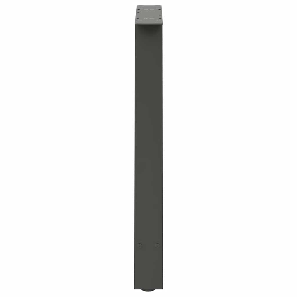 vidaXL Picioare de masă în formă de A, 2 buc., antracit, 80x(72-73) cm, oțel vidaXL Picioare de masă în formă de A, 2 buc., antracit, 80x(72-73) cm, oțel