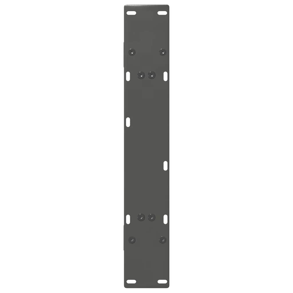 vidaXL Picioare de masă în formă de A, 2 buc., antracit, 80x(72-73) cm, oțel vidaXL Picioare de masă în formă de A, 2 buc., antracit, 80x(72-73) cm, oțel