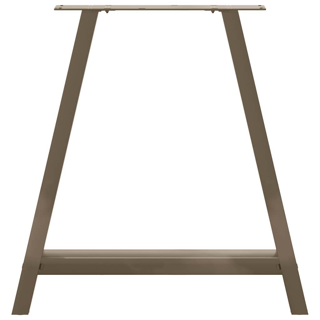 vidaXL Picioare de masă în formă de A, 2 buc., 80x(72-73) cm, oțel vidaXL Picioare de masă în formă de A, 2 buc., 80x(72-73) cm, oțel