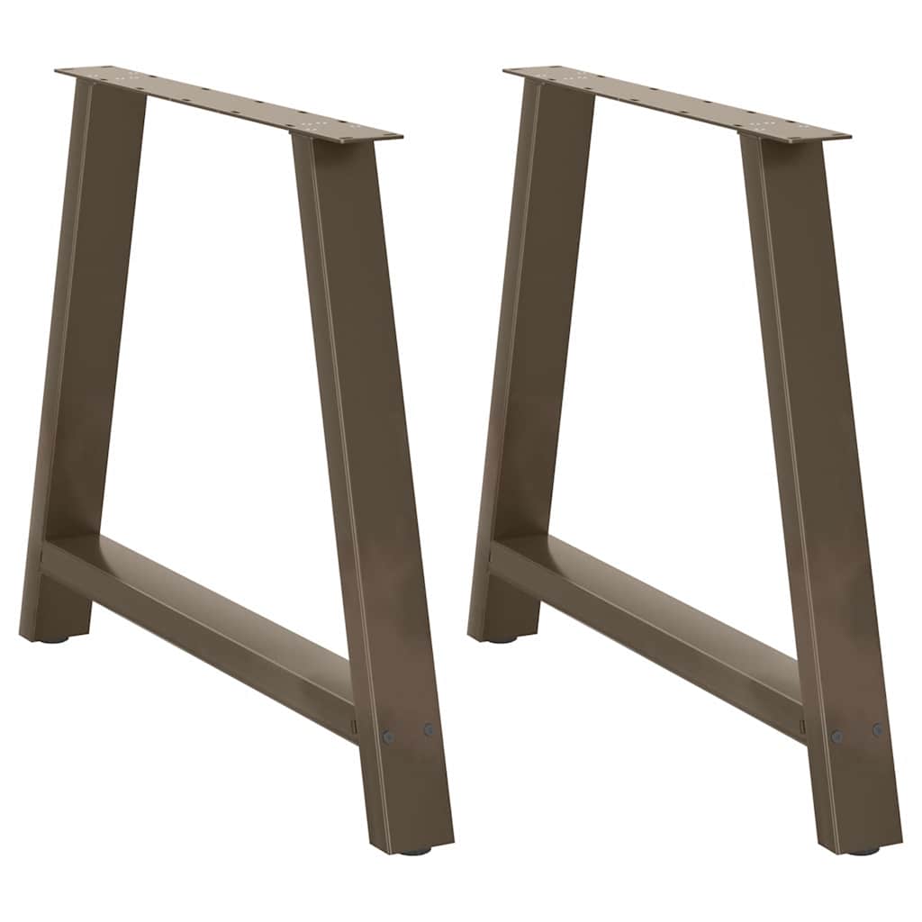 vidaXL Picioare de masă în formă de A, 2 buc., 90x(72-73) cm, oțel vidaXL Picioare de masă în formă de A, 2 buc., 90x(72-73) cm, oțel