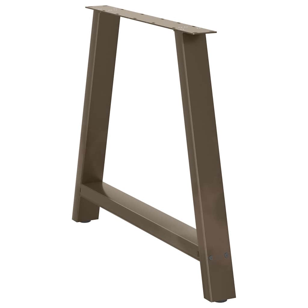 vidaXL Picioare de masă în formă de A, 2 buc., 100x(72-73) cm, oțel vidaXL Picioare de masă în formă de A, 2 buc., 100x(72-73) cm, oțel