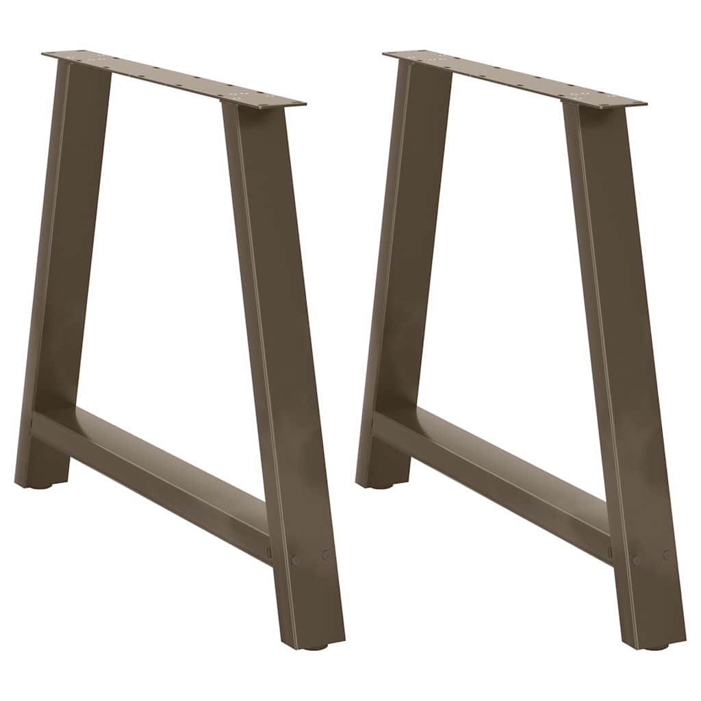 vidaXL Picioare de masă în formă de A, 2 buc., 100x(72-73) cm, oțel vidaXL Picioare de masă în formă de A, 2 buc., 100x(72-73) cm, oțel