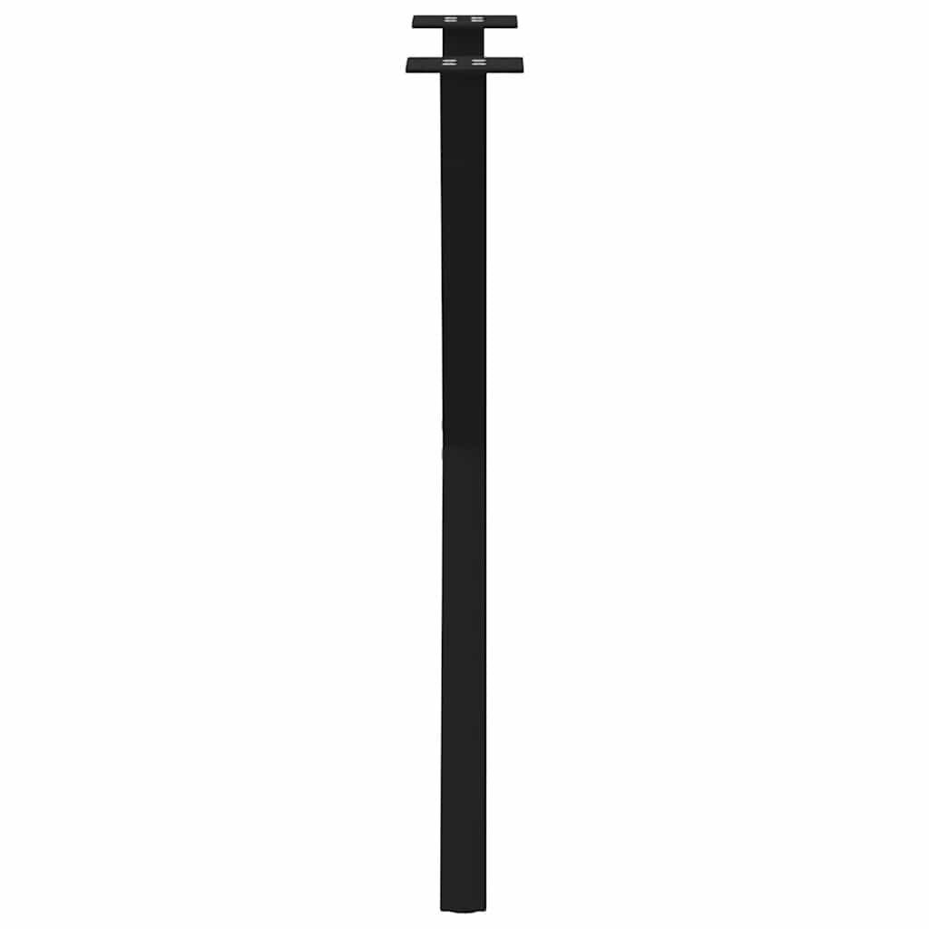 vidaXL Picioare de masă în formă de X, 2 buc., negru, 50x(72-73) cm, oțel vidaXL Picioare de masă în formă de X, 2 buc., negru, 50x(72-73) cm, oțel