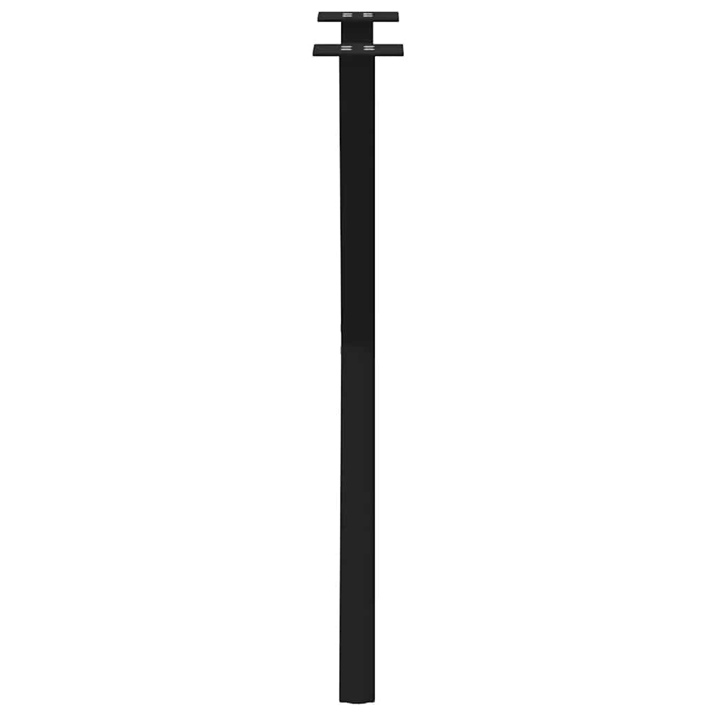 vidaXL Picioare de masă în formă de X, 2 buc., negru, 57x(72-73) cm, oțel vidaXL Picioare de masă în formă de X, 2 buc., negru, 57x(72-73) cm, oțel