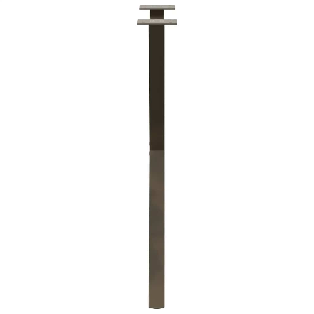vidaXL Picioare de masă în formă de X, 2 buc., oțel natural, 57 x (72-73) cm vidaXL Picioare de masă în formă de X, 2 buc., oțel natural, 57 x (72-73) cm