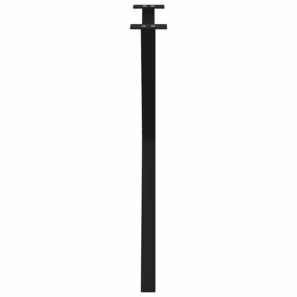 vidaXL Picioare de masă în formă de X, 2 buc., negru, 70x(72-73) cm, oțel vidaXL Picioare de masă în formă de X, 2 buc., negru, 70x(72-73) cm, oțel