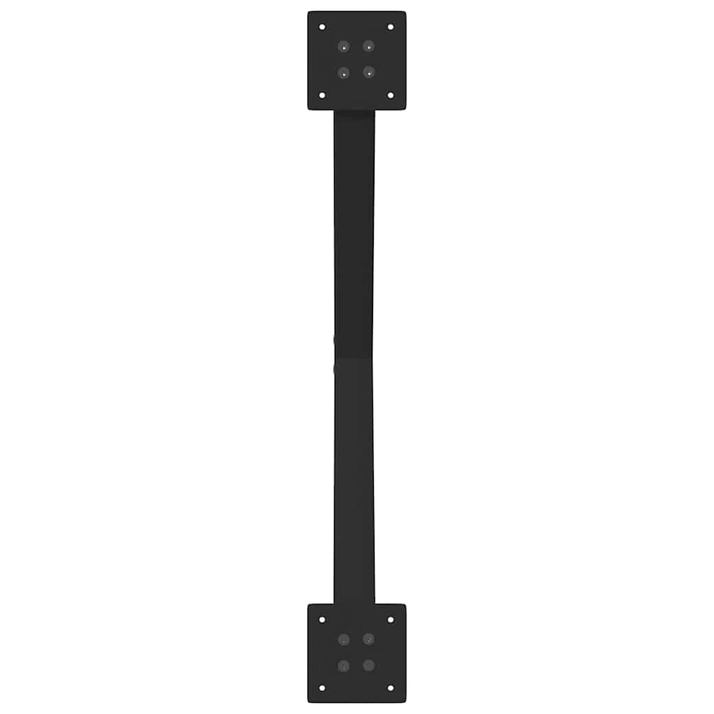 vidaXL Picioare de masă în formă de X, 2 buc., negru, 70x(72-73) cm, oțel vidaXL Picioare de masă în formă de X, 2 buc., negru, 70x(72-73) cm, oțel