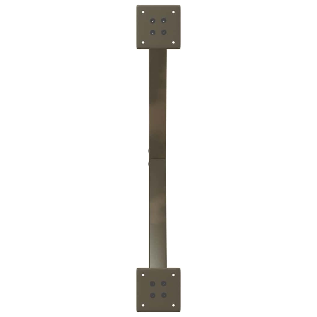 vidaXL Picioare de masă în formă de X, 2 buc., oțel natural, 80x(72-73) cm vidaXL Picioare de masă în formă de X, 2 buc., oțel natural, 80x(72-73) cm