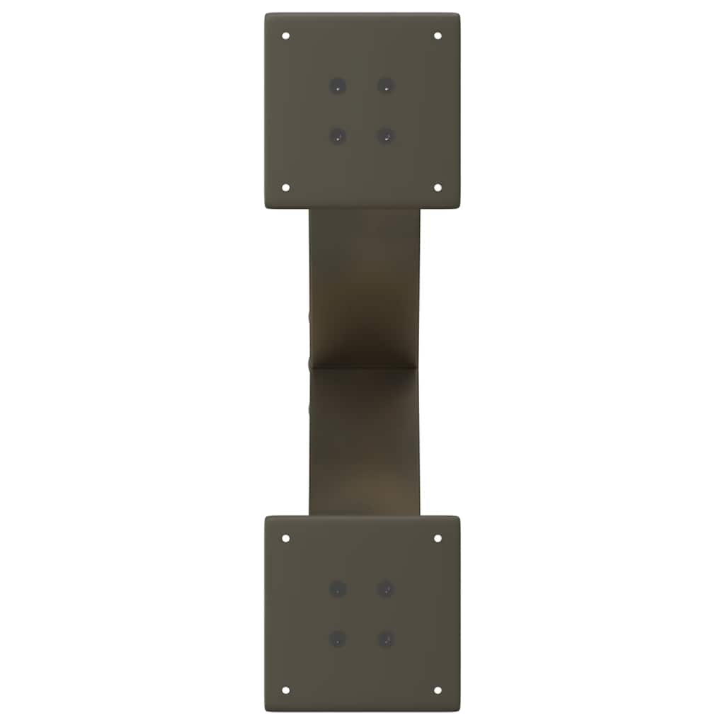 vidaXL Picioare pentru măsuță de cafea în formă de X, 2 buc., oțel natural, 50x(30-31) cm vidaXL Picioare pentru măsuță de cafea în formă de X, 2 buc., oțel natural, 50x(30-31) cm