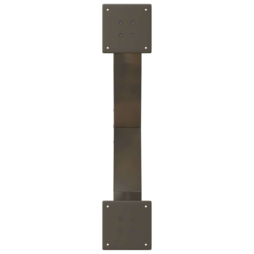 vidaXL Picioare pentru masă de cafea în formă de X, 2 buc., oțel natural, 70x(30-31) cm vidaXL Picioare pentru masă de cafea în formă de X, 2 buc., oțel natural, 70x(30-31) cm