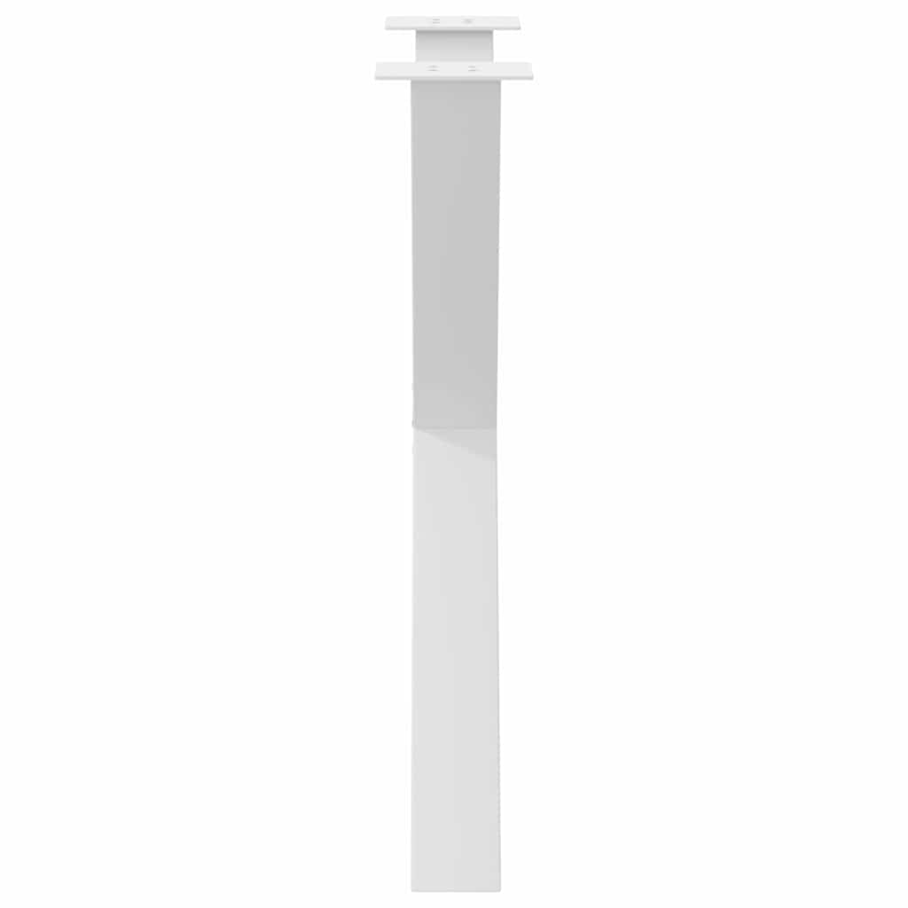 vidaXL Picioare de masă în formă de X, 3 buc., alb, 70x(72-73) cm, oțel vidaXL Picioare de masă în formă de X, 3 buc., alb, 70x(72-73) cm, oțel