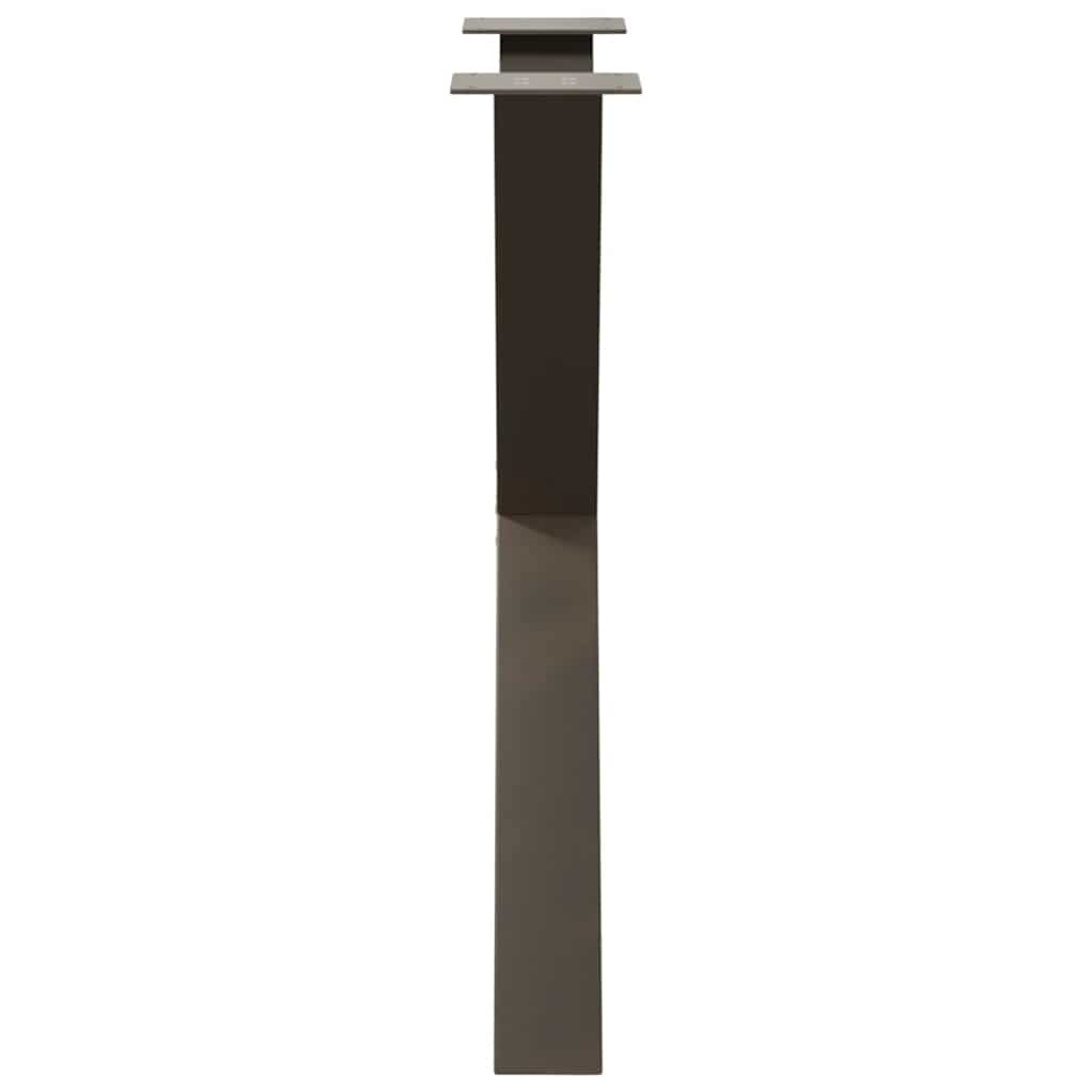 vidaXL Picioare de masă în formă de X, 3 buc., oțel natural, 70x(72-73) cm vidaXL Picioare de masă în formă de X, 3 buc., oțel natural, 70x(72-73) cm