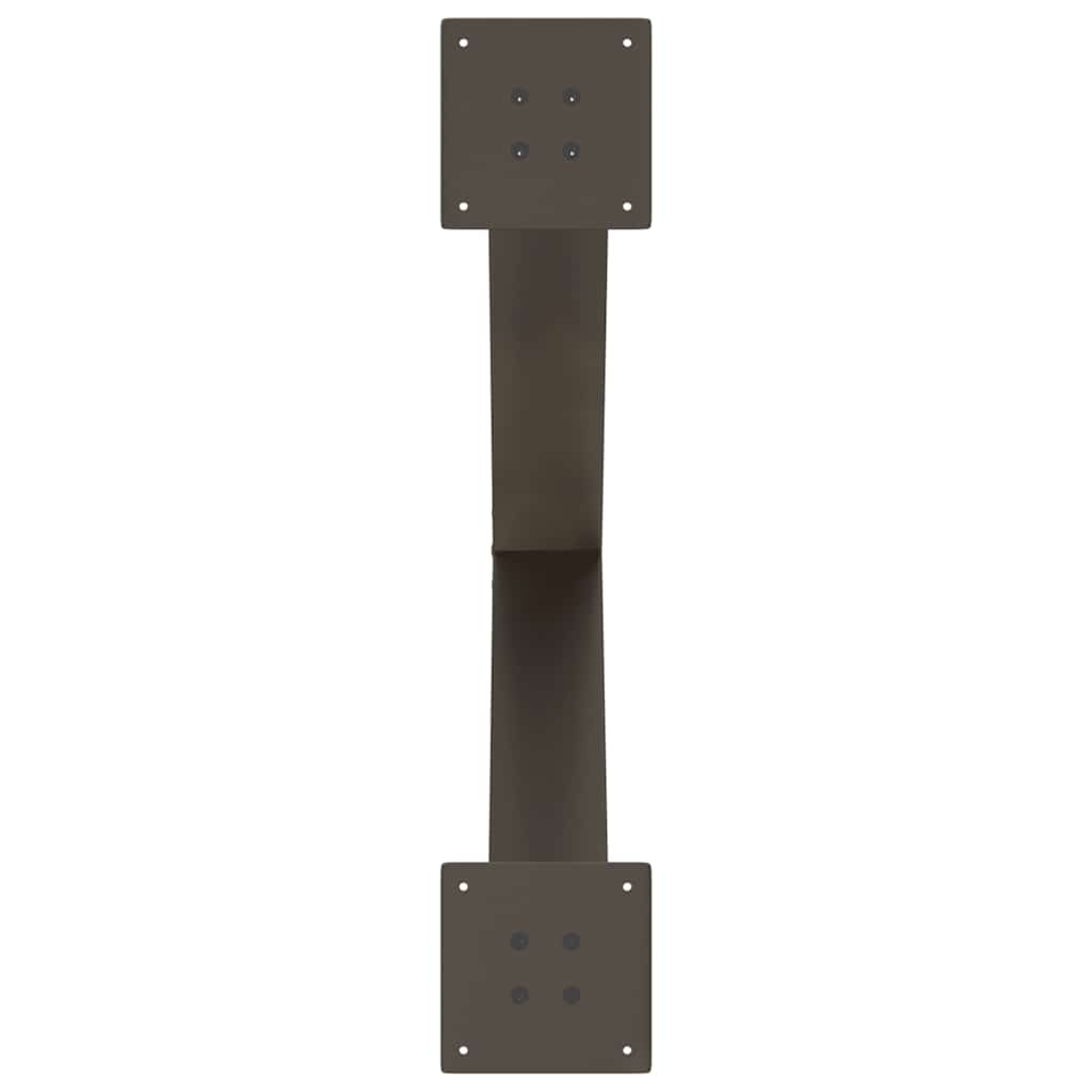 vidaXL Picioare de masă în formă de X, 3 buc., oțel natural, 70x(72-73) cm vidaXL Picioare de masă în formă de X, 3 buc., oțel natural, 70x(72-73) cm