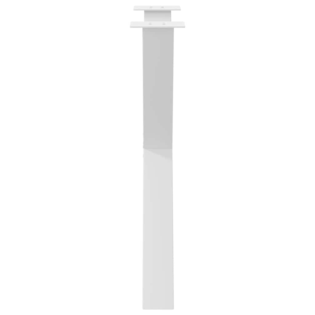 vidaXL Picioare de masă în formă de X, 3 buc., alb, 80x(72-73) cm, oțel vidaXL Picioare de masă în formă de X, 3 buc., alb, 80x(72-73) cm, oțel