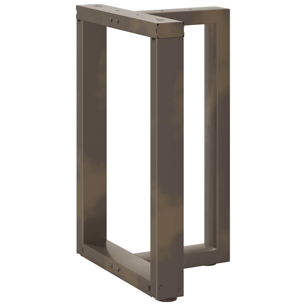 vidaXL Picioare de masă în formă de T, 2 buc., negru, 50x35x(72-73) cm, oțel vidaXL Picioare de masă în formă de T, 2 buc., negru, 50x35x(72-73) cm, oțel