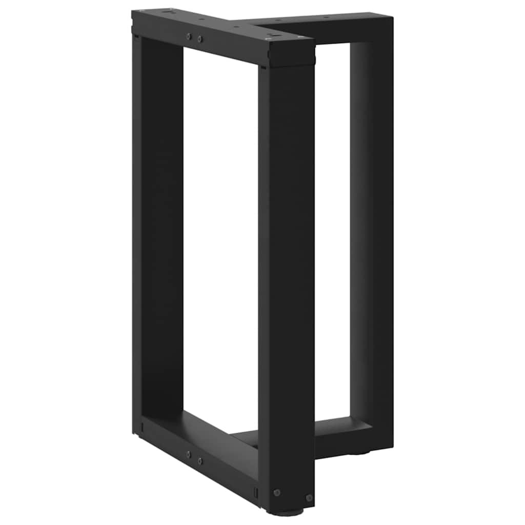 vidaXL Picioare de masă în formă de T, 2 buc., negru, 60x35x(72-73) cm, oțel vidaXL Picioare de masă în formă de T, 2 buc., negru, 60x35x(72-73) cm, oțel