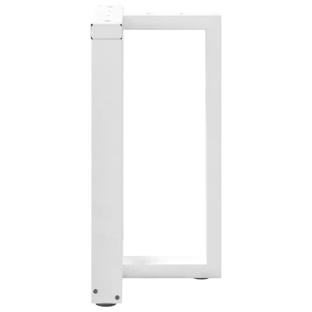 vidaXL Picioare de masă în formă de T, 2 buc., alb, 60x35x(72-73) cm, oțel vidaXL Picioare de masă în formă de T, 2 buc., alb, 60x35x(72-73) cm, oțel