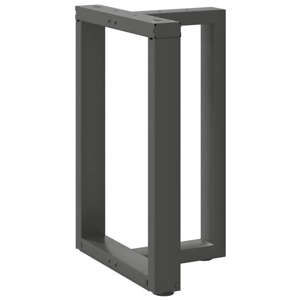 vidaXL Picioare de masă în formă de T, 2 buc., antracit, 60x35x(72-73) cm, oțel vidaXL Picioare de masă în formă de T, 2 buc., antracit, 60x35x(72-73) cm, oțel