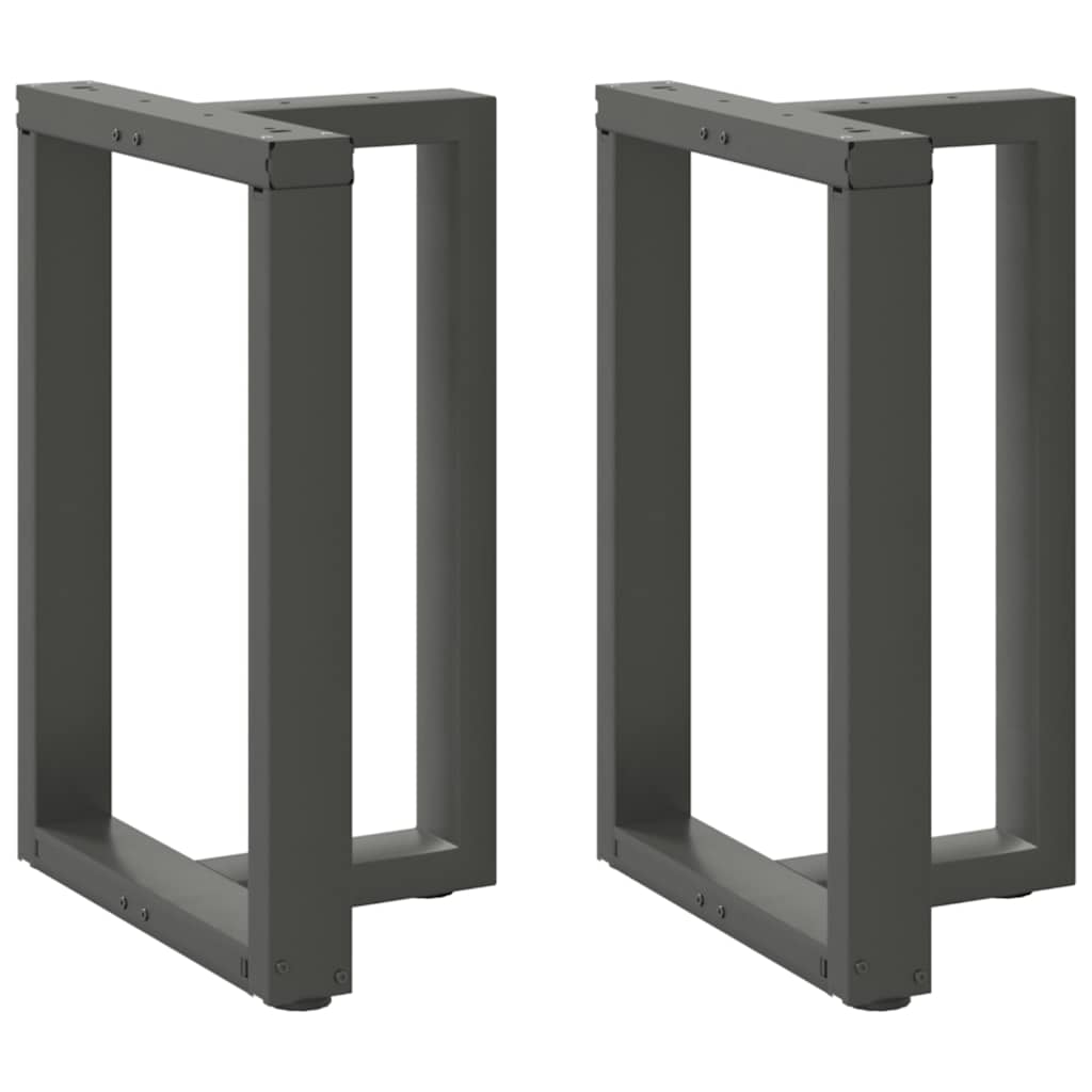 vidaXL Picioare de masă în formă de T, 2 buc., antracit, 60x35x(72-73) cm, oțel vidaXL Picioare de masă în formă de T, 2 buc., antracit, 60x35x(72-73) cm, oțel