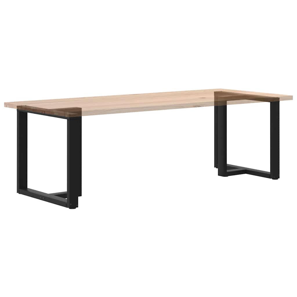 vidaXL Picioare de masă în formă de T, 2 buc., negru, 70x35x(72-73) cm, oțel vidaXL Picioare de masă în formă de T, 2 buc., negru, 70x35x(72-73) cm, oțel