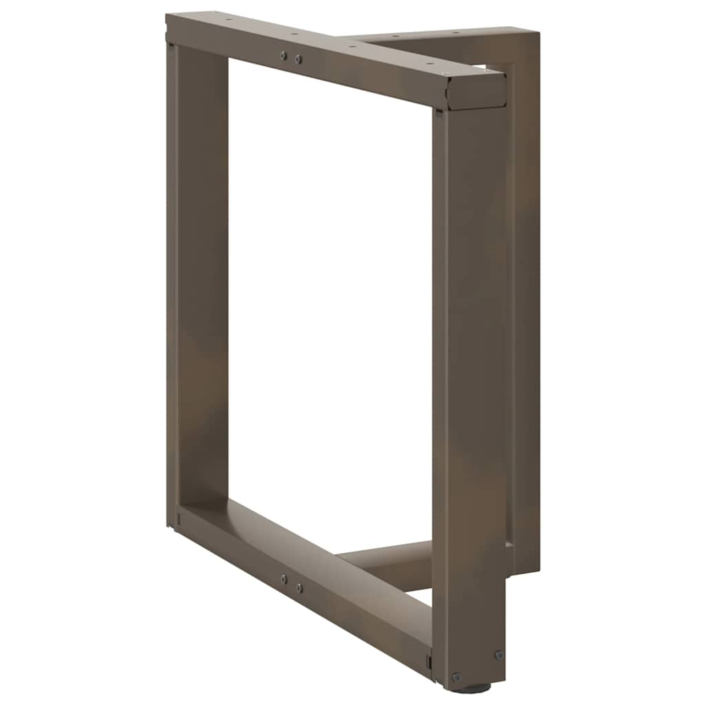 vidaXL Picioare de masă în formă de T, 2 buc., negru, 70x35x(72-73) cm, oțel vidaXL Picioare de masă în formă de T, 2 buc., negru, 70x35x(72-73) cm, oțel