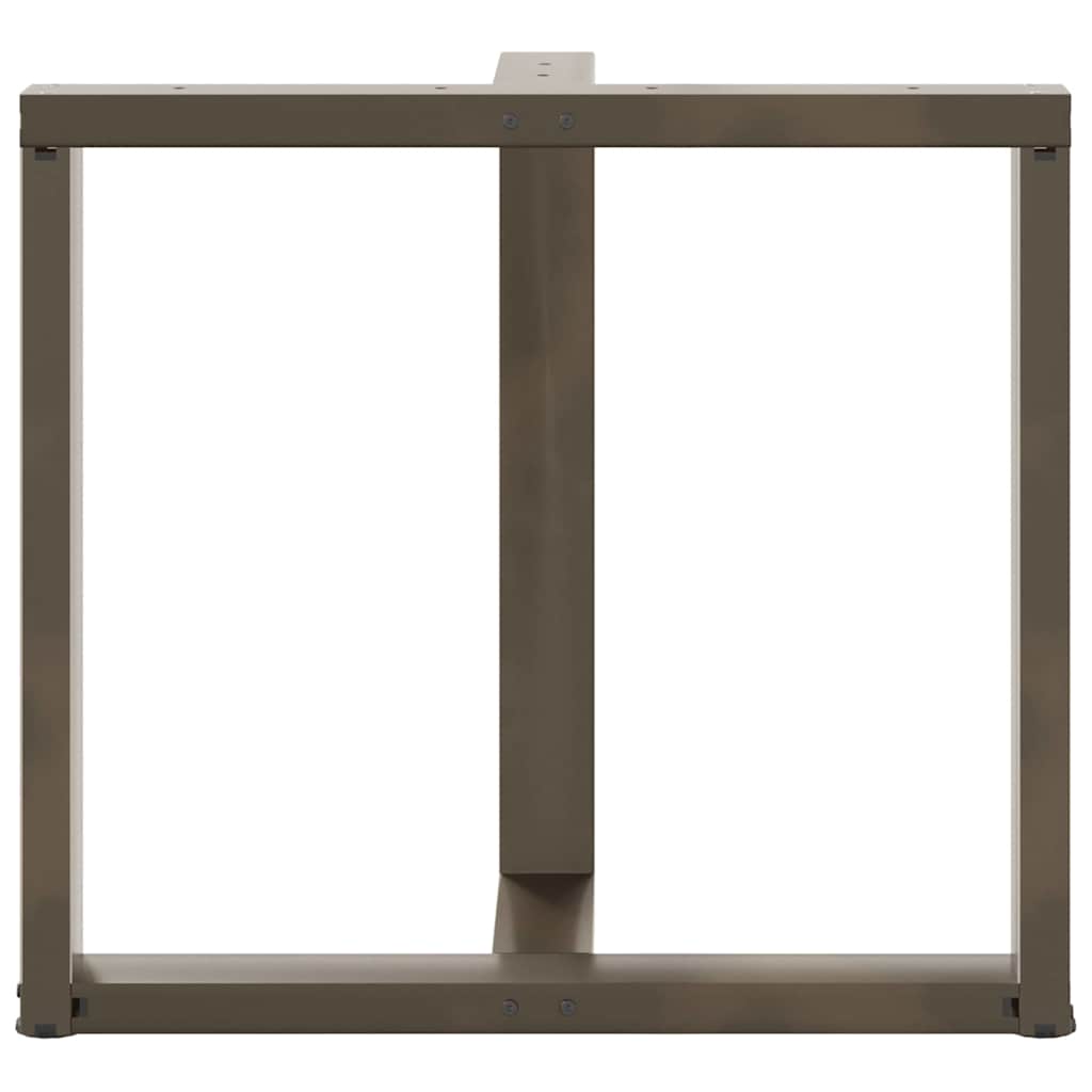 vidaXL Picioare de masă în formă de T, 2 buc., negru, 70x35x(72-73) cm, oțel vidaXL Picioare de masă în formă de T, 2 buc., negru, 70x35x(72-73) cm, oțel