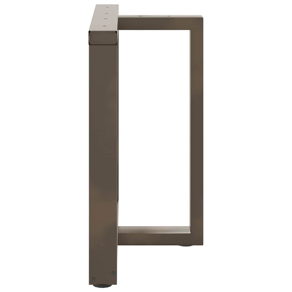 vidaXL Picioare de masă în formă de T, 2 buc., negru, 80x35x(72-73) cm, oțel vidaXL Picioare de masă în formă de T, 2 buc., negru, 80x35x(72-73) cm, oțel