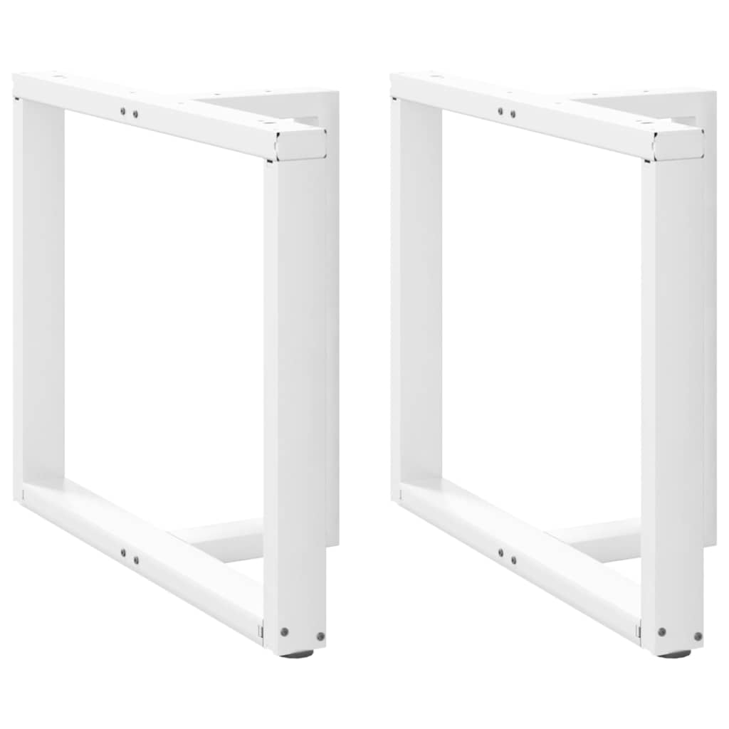 vidaXL Picioare de masă în formă de T, 2 buc., alb, 90x35x(72-73) cm, oțel vidaXL Picioare de masă în formă de T, 2 buc., alb, 90x35x(72-73) cm, oțel