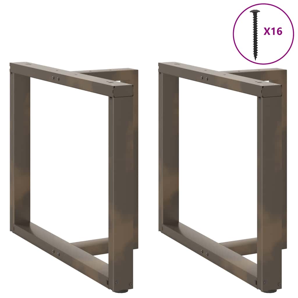 vidaXL Picioare de masă în formă de T, 2 buc., negru, 90x35x(72-73) cm, oțel vidaXL Picioare de masă în formă de T, 2 buc., negru, 90x35x(72-73) cm, oțel