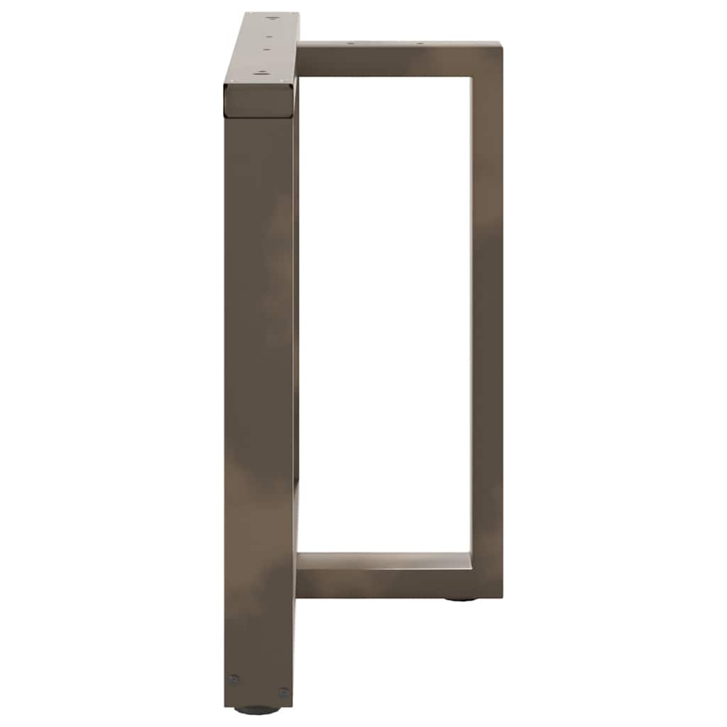 vidaXL Picioare de masă în formă de T, 2 buc., negru, 90x35x(72-73) cm, oțel vidaXL Picioare de masă în formă de T, 2 buc., negru, 90x35x(72-73) cm, oțel